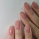 thumbnail image 1 of Uñas Press-on Cuadradas Largas 24pcs Tonos Nude Rosa Postizas Reutilizable, 1 of 7