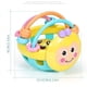 thumbnail image 2 of Baby Hand Grabbing Ball Toy, Early Education Puzzle Bee Soft Gum Hand Bell Toy Multi-Functional Ring Teether For 0-1 Years Old 2 Baby Toddlers Kids, 2 of 2