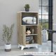 thumbnail image 2 of Despensa Bi-Color Mueble De Microondas Duna - Blanco, 2 of 14