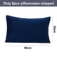 thumbnail image 2 of Funda de almohada de terciopelo con cremallera, funda de almohada de franela de felpa súper suave y cómoda con cremallera, 2 of 5