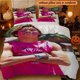 thumbnail image 1 of 3pcs Malachi Barton Handsome Wallpaper Printed Duvet Cover Set Multi-Season Use, 1 of 1