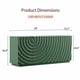 thumbnail image 2 of Gabinete de bufé con almacenamiento,4 puertas Moderno Accent Storage Sideboard,Lujoso bufé de gabinete de piso con antidumping independiente para cocina, 2 of 5
