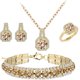 thumbnail image 1 of Set de Joyas Paxuan para Novia de 4 Piezas con Zirconia Cúbica, 1 of 3