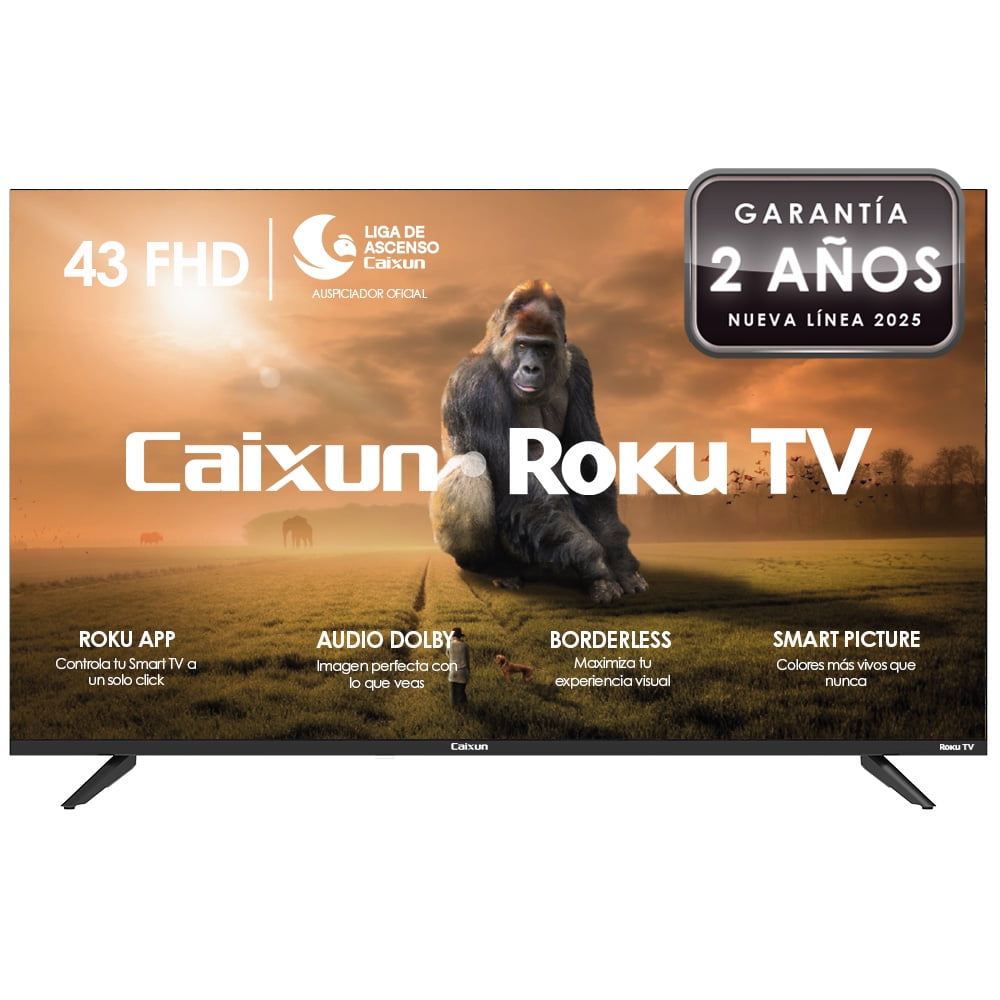 Smart Tv Caixun Led 43" Fhd Roku Tv C43v1fr
