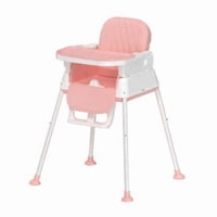 Kidscool - Silla De Comer Florencia Rosado 4 En 1