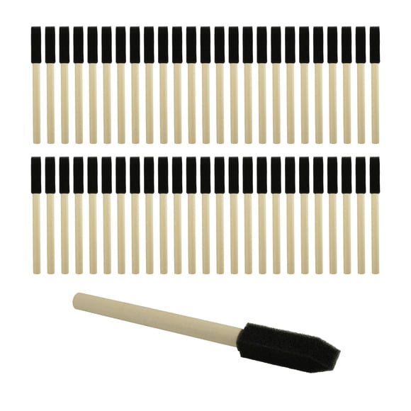 Pincel de espuma FEWANLAND 1/2" 50 unidades de alta densidad