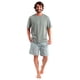 thumbnail image 1 of Pijama Corto Diseño Liso Algodón Hombre Talla S, 1 of 3