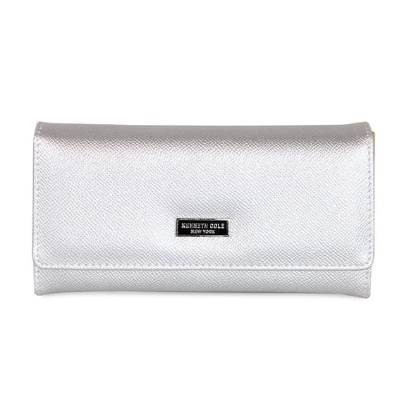 Billetera Flap-Bessie Gris