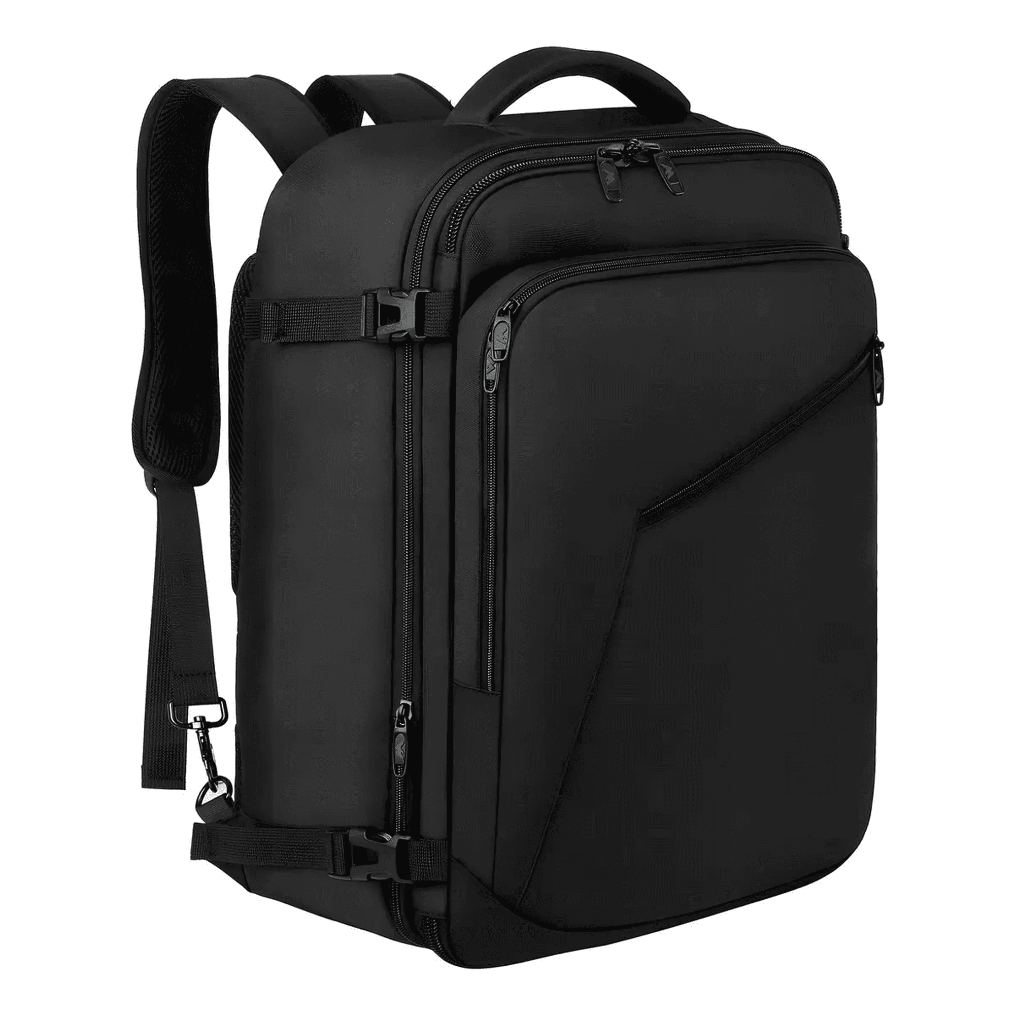 Mochila De Viaje Belug Impermeable 10 Kg Color Negra