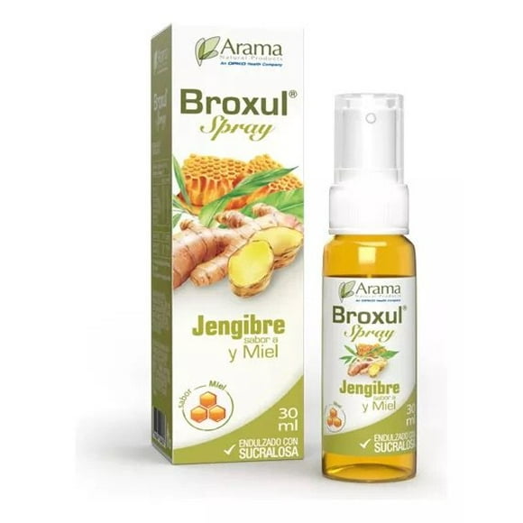 Broxul Propóleo Spray Con Jengibre Mentol Vitamina C Y Miel 30ml