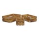 thumbnail image 5 of Juego de cajas Cheung's Rustic Farmstead de madera marrón oscuro (4832A-3), 5 of 9