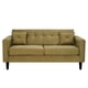 thumbnail image 1 of Sofa New Retro 3C Felpa 00 Verde Musgo, 1 of 6