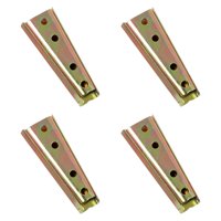 Magideal - 2 Piezas De Herrajes Para Conectores De Sofá, Hebillas Para Sofá, Ganchos Para Conectores De Sofá Seccionales, Accesorios De Fijación, Broches De Pres Colorido