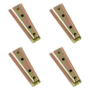 Magideal - 2 Piezas De Herrajes Para Conectores De Sofá, Hebillas Para Sofá, Ganchos Para Conectores De Sofá Seccionales, Accesorios De Fijación, Broches De Pres Colorido