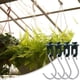 thumbnail image 2 of 50 piezas ganchos de invernadero colgante torsión clips clips de fijación de invernadero con ganchos de acero inoxidable S para plantas colgantes de jardín al aire libre aislamiento plástico, 2 of 3
