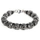 thumbnail image 1 of BRAZALETE HOMBRE GINO RODINIS B523 | Negro/Plateado, 1 of 3