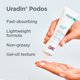 thumbnail image 4 of Crema para el cuidado de los pies ISDIN Uradin Podos en gel, 75 ml con 10% de urea, 4 of 8