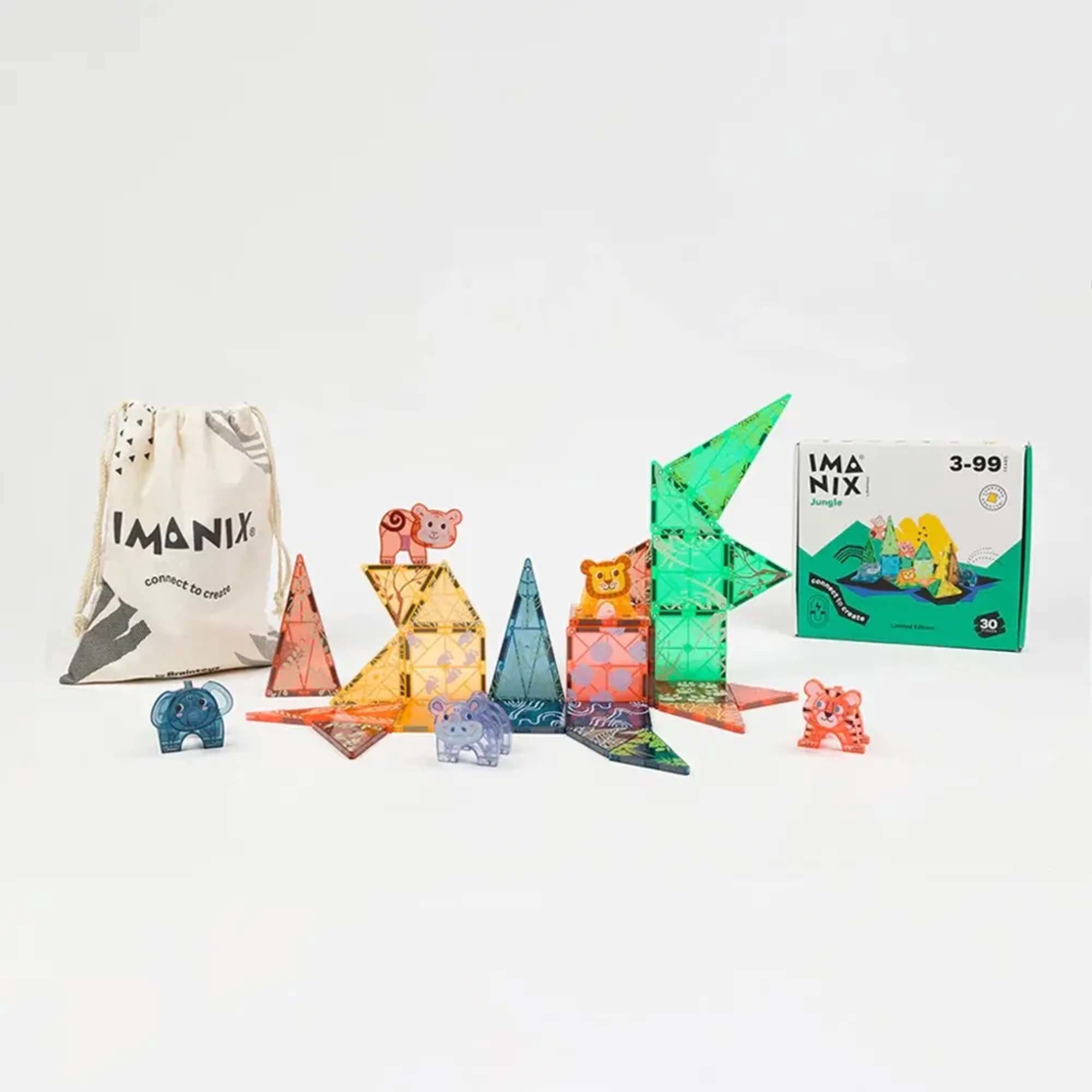 Piezas Imantadas Imanix Jungle 30.