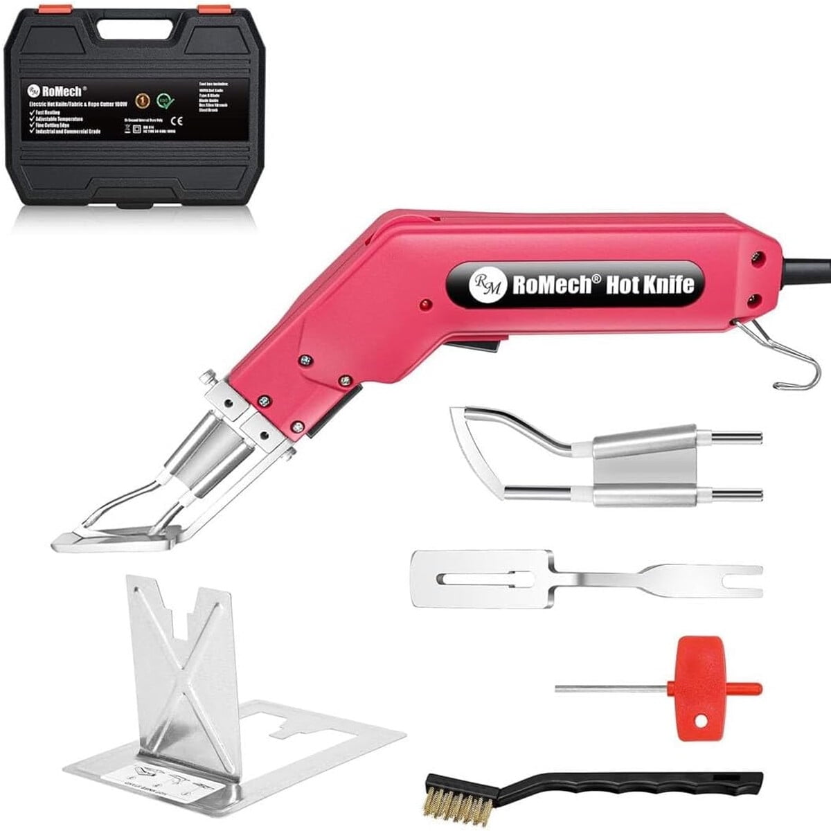 Cortadora Tela Romech 100w Cuchillo Eléctrico Pro Kit