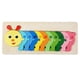 thumbnail image 5 of Rompecabezas De Números De Madera Tablero De Clasificación Bloques Juego A Juego Montessori Caterpillar, 5 of 5