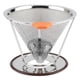 thumbnail image 1 of Filtro de café de goteo lento, reutilizable, para cafeteras individuales (soporte de 125 mm), 1 of 8