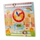 thumbnail image 4 of Calendario de madera educativo reloj de juguete fecha tabla del tiempo ni?os ni?os, 4 of 4