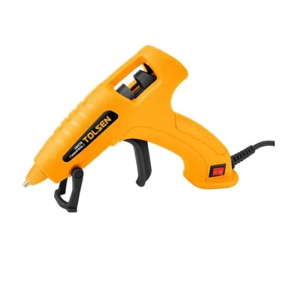 PISTOLA SILICONA 20W 220V-240V 38070 TOLSEN amarillo 4x23x16