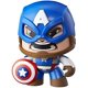 thumbnail image 3 of Figura de acción Marvel Mighty Muggs Captain America #1, 3 of 5