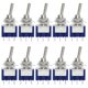 thumbnail image 1 of MTS102 2 Position 3 Pins Mini Toggle Switch fo Arduino (Pack de 10pcs) EK2021, 1 of 7