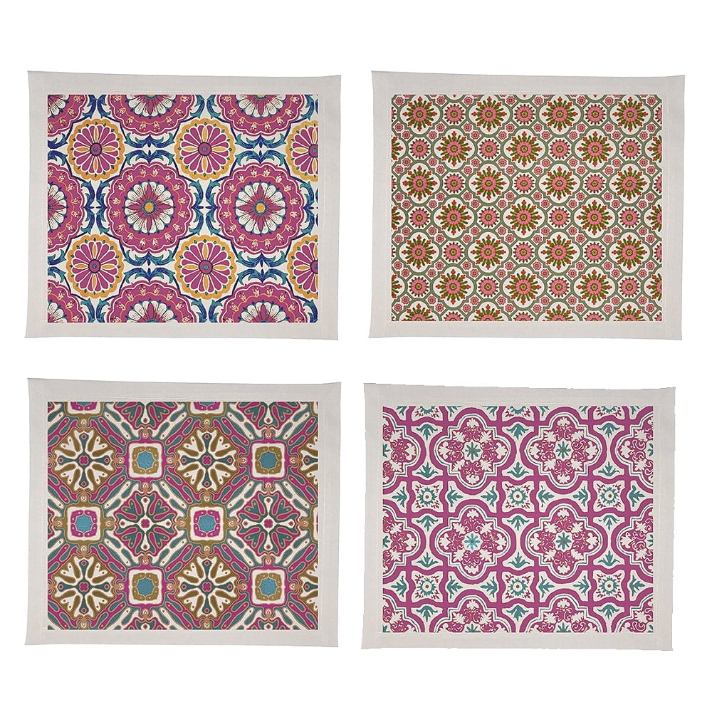 Tuyo Print - Set 4 Individuales Impermeables Mosaico