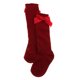 thumbnail image 3 of Baby Girls rodilla calcetines altos Bowknot Toddler Babies calcetines escuela 0-2T rojo, 3 of 5