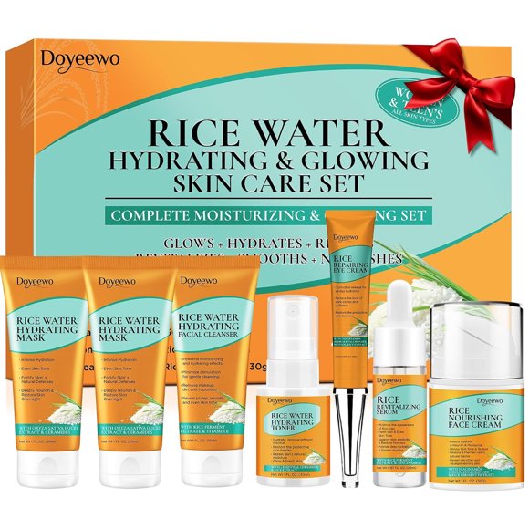 Set de Cuidado Facial Doyeewo Rice Water Hidratante