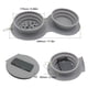 thumbnail image 5 of Juego de cuencos plegables de silicona para perros, sin BPA, extensibles y plegables, para comida y agua de mascotas, para exteriores, viajes, camping y senderismo., 5 of 8