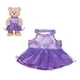 thumbnail image 1 of Vestido Leopardo Arcoíris Tul Build-A-Bear, 1 of 3