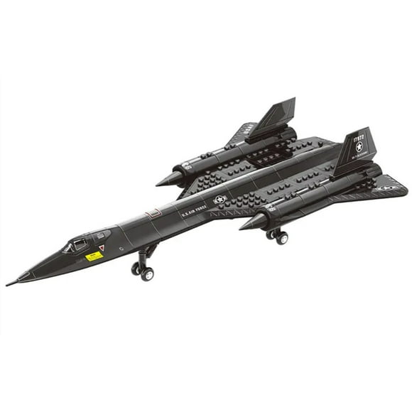 Avión Espia USAF SR-71 Blackbird, compatible Lego