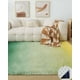 thumbnail image 1 of Alfombra peluda Suave 240 x 200 cm Primera Calidad Verde Jaspeado, 1 of 3