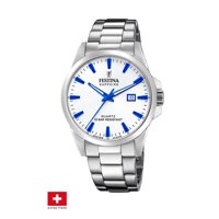 Reloj F20024/5 Festina Swiss Blanco Hombre Swiss Made