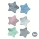 thumbnail image 1 of 2/4/6pcs Starfish Silicone Hair Catchers For Shower, Bathroom Hair Drain Cover Stopper, Bath Hair Catcher, Hair Strainer, Shower Floor Drain Protector With 5 Suction Cups Suit For Bathtub And Kitchen, 1 of 5