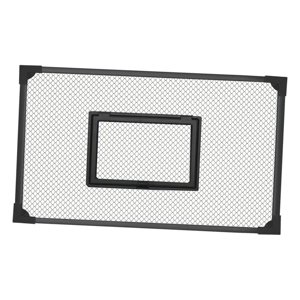 Ioensy - Cubierta Para Pecera, Autoensamblable, Red Antisaltos, Malla Magnética Negra De 60 X 30 Cm