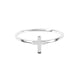 thumbnail image 1 of Ring Dicksons con forma de caja vertical pulida con forma de cruz chapada en plata, 1 of 1