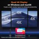 thumbnail image 3 of Dock TobenONE DisplayLink 20 en 1 4K60Hz para 4 monitores, 3 of 3