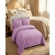 thumbnail image 4 of Cubrecama Quilt De Verano King Con Pompon Color Morado, 4 of 4