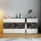 thumbnail image 2 of 1pc 3.3ft Self Adhesive Thickening Wood Grain Wallpaper, Removable Wall Sticker, Table Cabinet Wardrobe Renovation Retrofit, TV Backdrop Wall, 2 of 4