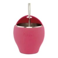 Genérico - Matera Keep + Bombilla Acero Silicona 230Ml