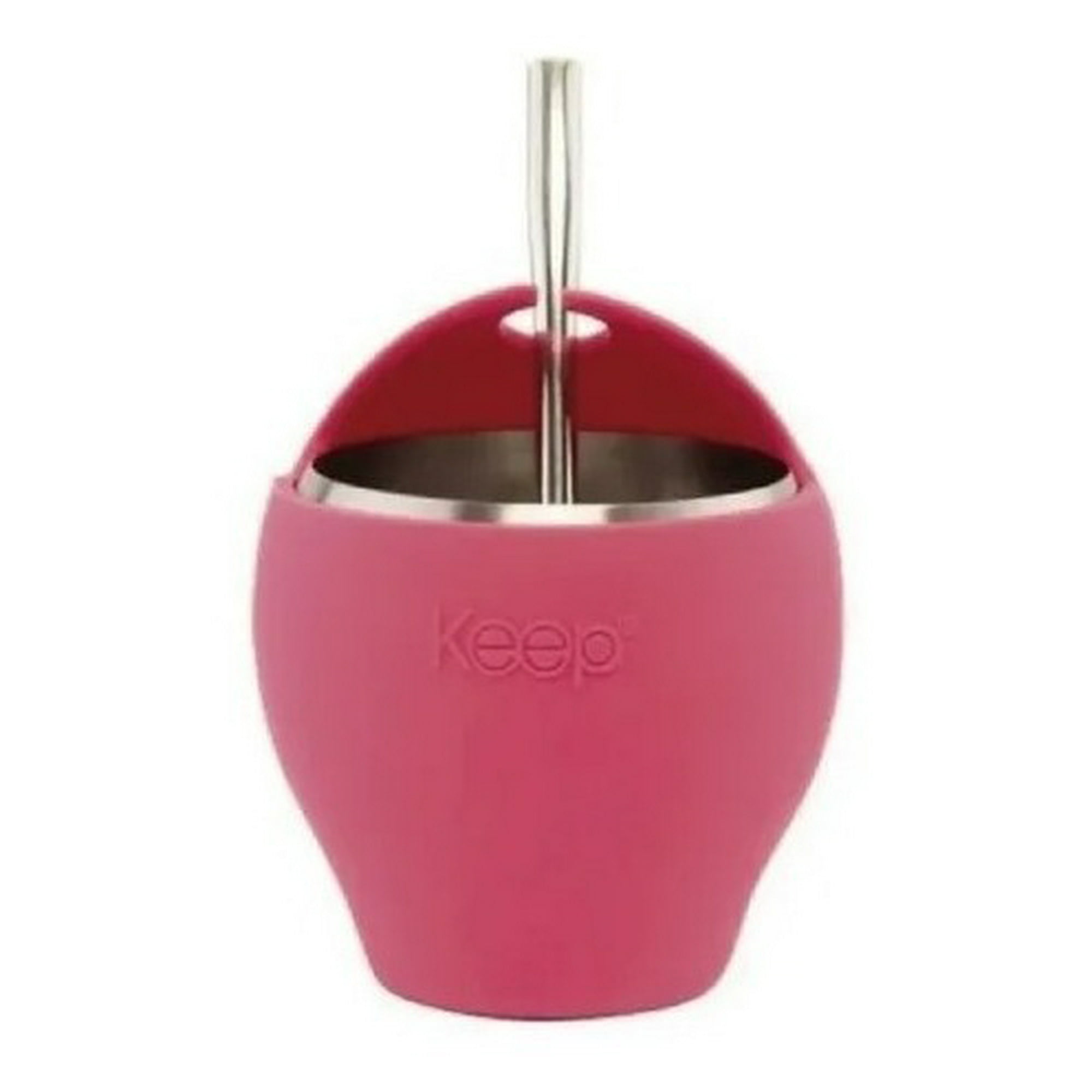 Genérico - Matera Keep + Bombilla Acero Silicona 230ml