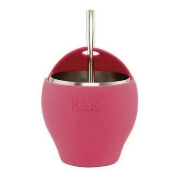 Matera Keep + Bombilla Acero Silicona 230ml