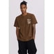 thumbnail image 1 of Polera Hombre Doble Print Chocolate, 1 of 4