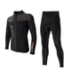 thumbnail image 4 of Trajes de neopreno Wetsuits de manga larga con cremallera frontal Chaqueta de surf traje de buceo pantalones L, 4 of 6