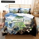thumbnail image 1 of Cartoon Fantasy World Duvet Cover Magic Castle Bedding Set Mythical Landscape Quilt Cover Polyester Comforter Cover Bed Sheets, 1 of 5