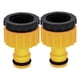 thumbnail image 5 of 2x Conectores De Grifo De Manguera Adaptador De Grifo Roscado De 3/4 "1/2" Para Césped Patio Hogar, 5 of 5